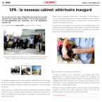  DNA 07/09/2019 Inauguration de la clinique vétérinaire de la SPA de Colmar