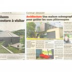 L'ALSACE 16/06/2011 des maisons haute couture