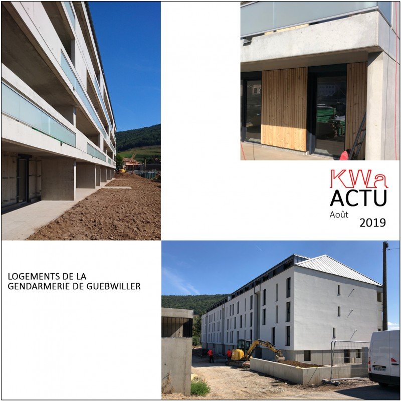 08/2019 - Logements de la caserne de Gendarmerie de Guebwiller