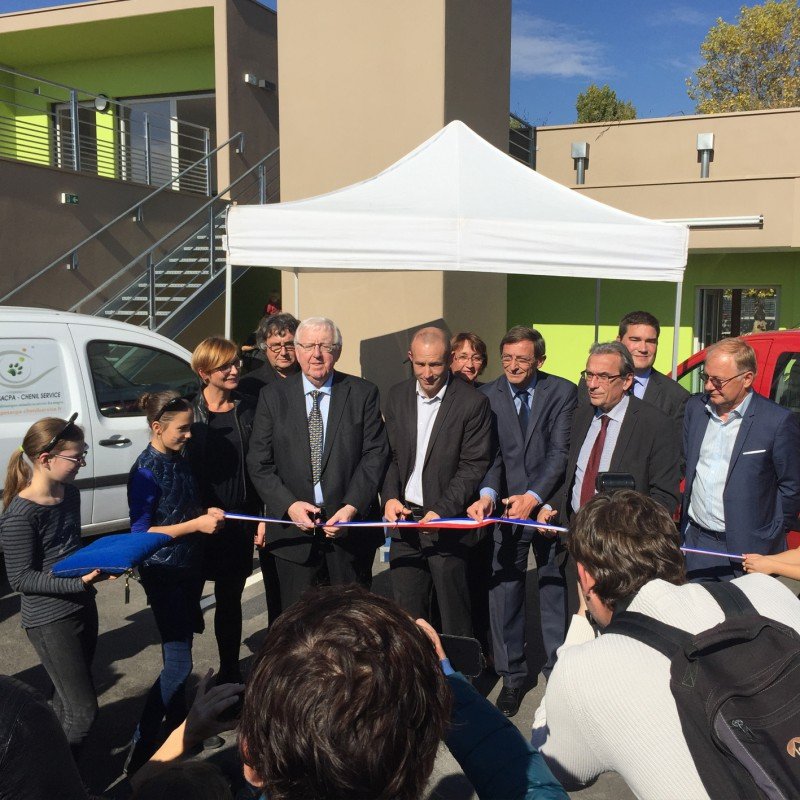 10/2015 - Inauguration du Refuge / Fourrière pour Animaux de STRASBOURG - CRONENBOURG