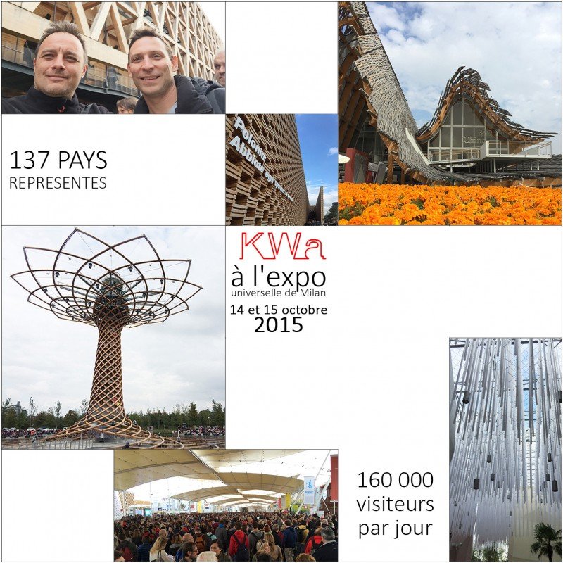 10/2015 - KWa à l'Expo Universelle de Milan 2015