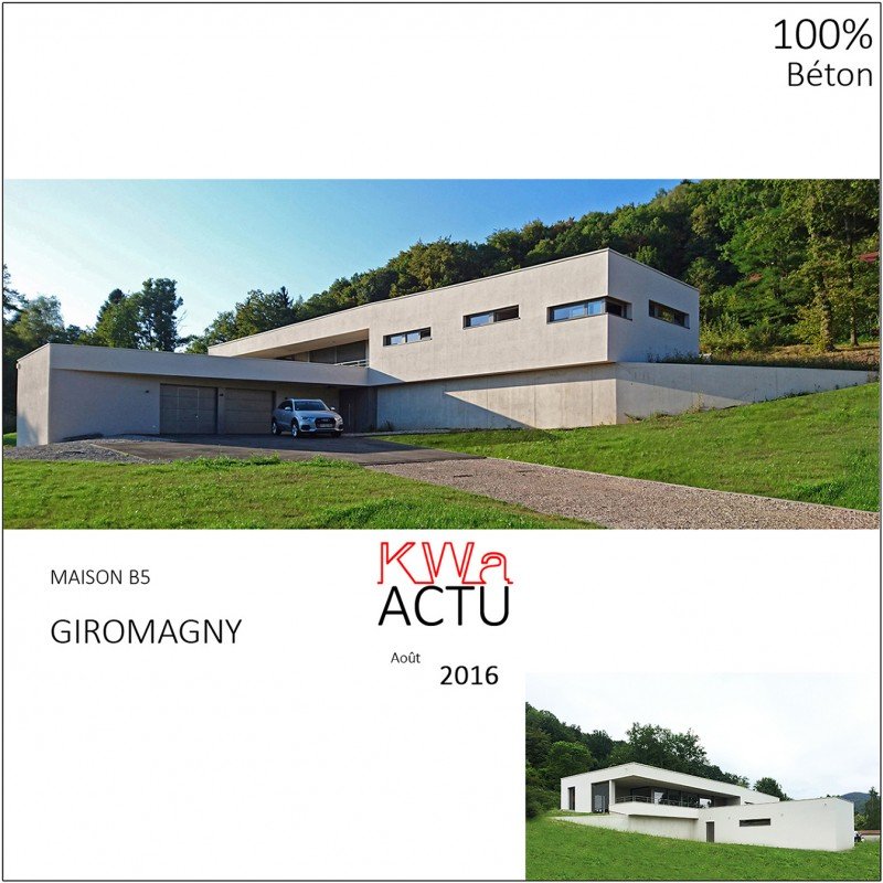 08/2016 - Livraison de la Maison B5 - Giromagny