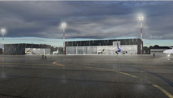 ENTZHEIM - Hangars pour l'Aéroport de Strasbourg - Entzheim