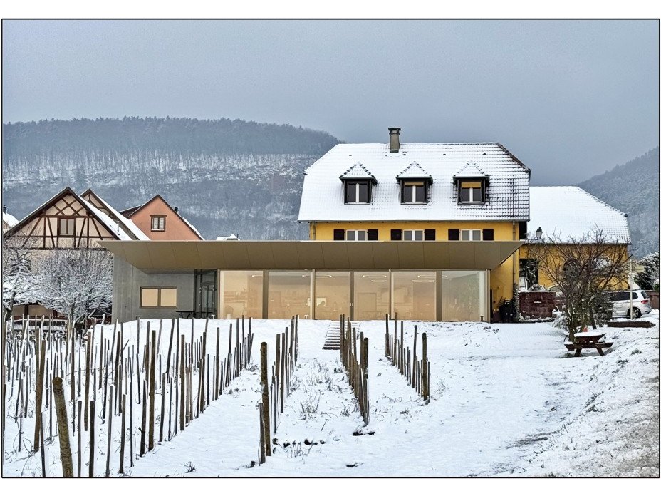 01/2025 - LIVRAISON DU CAVEAU DE DEGUSTATION DES VINS MEYER & FILLES