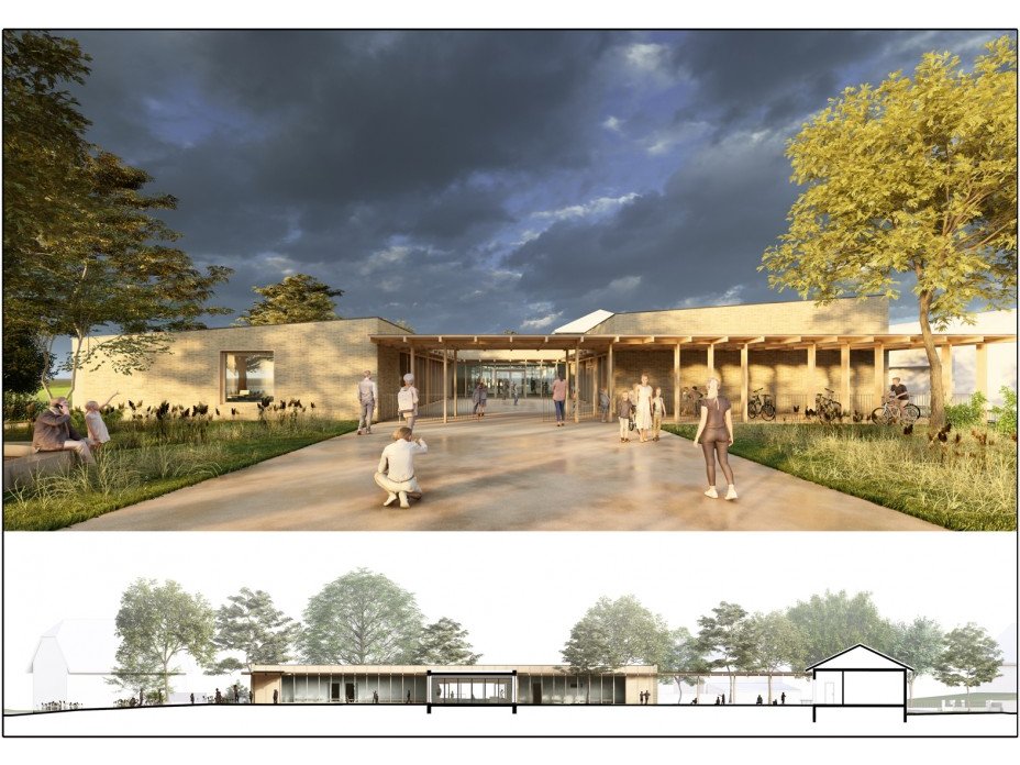 02/2025 - KWA & AJEANCE lauréats du concours pour l'extension et la réhabilitation de l'école Briehly à ERSTEIN
